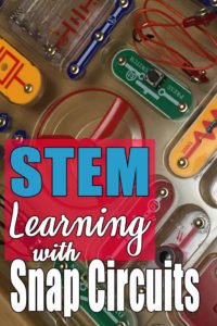 Do your children love tinkering with electronics? Check out snap circuits! A fun and safe way to introduce your electronics in your homeschool.