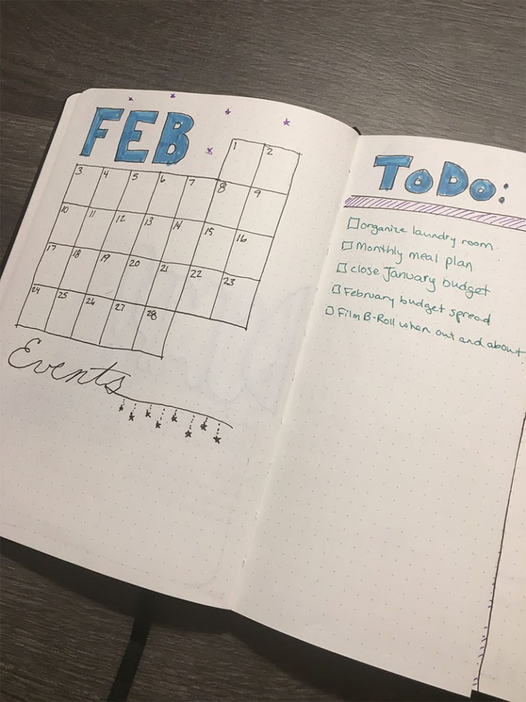 I am in love with my dotted journal notebook. Check out how I am planning for success with my bullet journal set up for February in this Plan With Me.