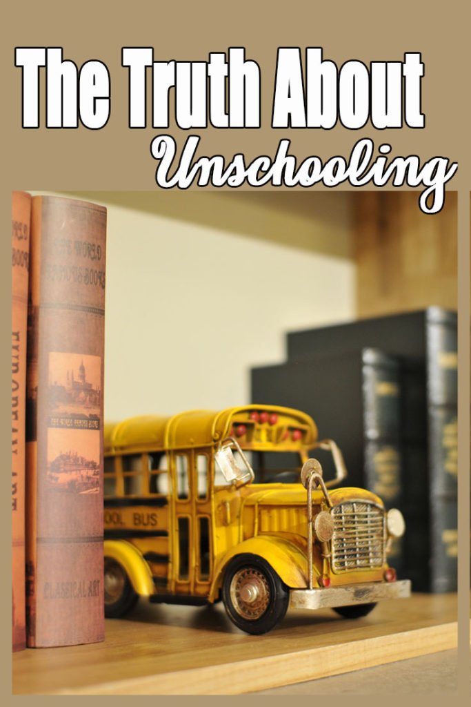 Unschooling happens without the use of curriculum, testing, schedules and grades. Am I a lazy Mom? Here is the truth about unschooling.