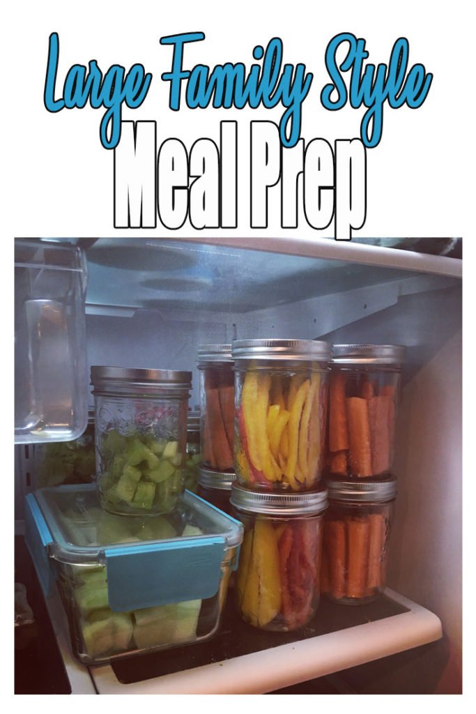 Feeding a family, especially a large family, can be time-consuming. This meal prep for a busy Mom shows that meal prep doesn't have to be hard! From carrots, celery, and peppers to preparing for chicken soup and roasted brussels sprouts. I even have time to make some green juice - all while I make lunch for the children.