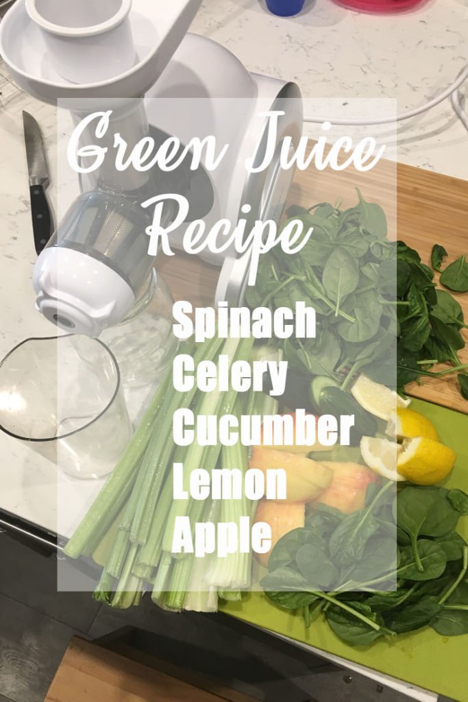 Taking control of my health and wellness starts with the food I consume. To increase the micronutrients in my diet, I have been drinking this green juice. This green juice is made with spinach, celery, cucumber, apple, and lemon.