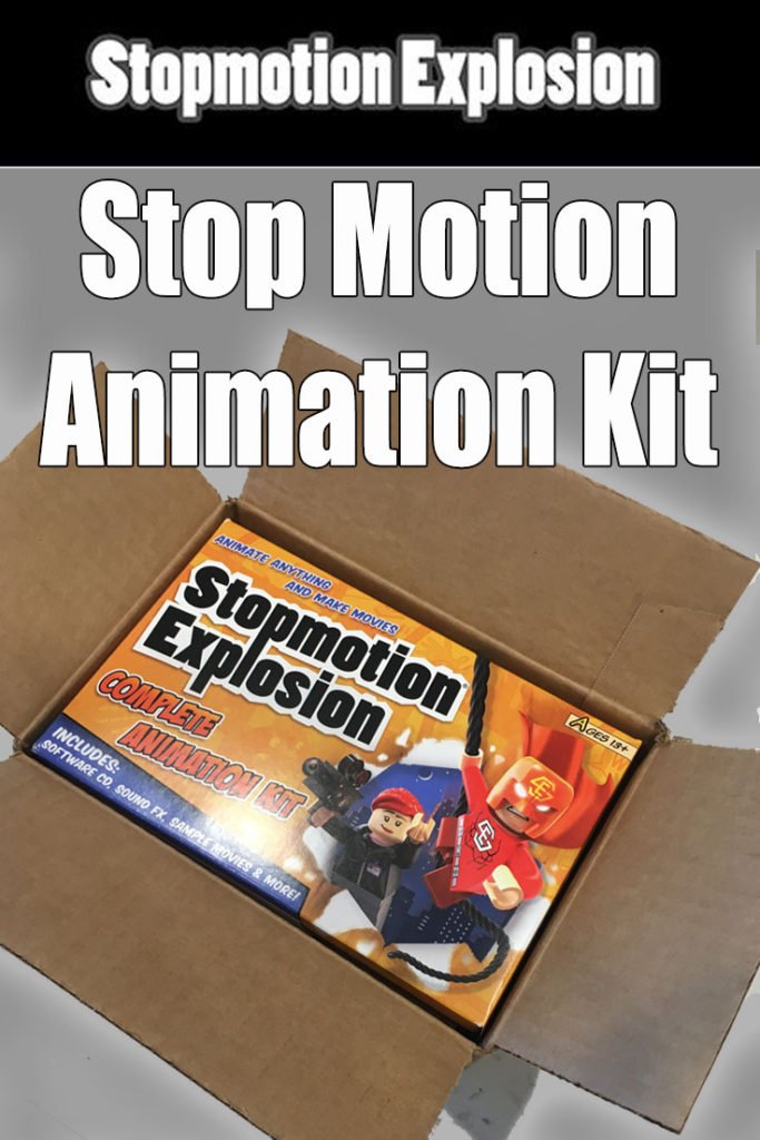 I was given the opportunity to review Stopmotion Explosion's Stop Motion Animation Kit.  With budding filmmakers in my home, I knew this was going to be fun!