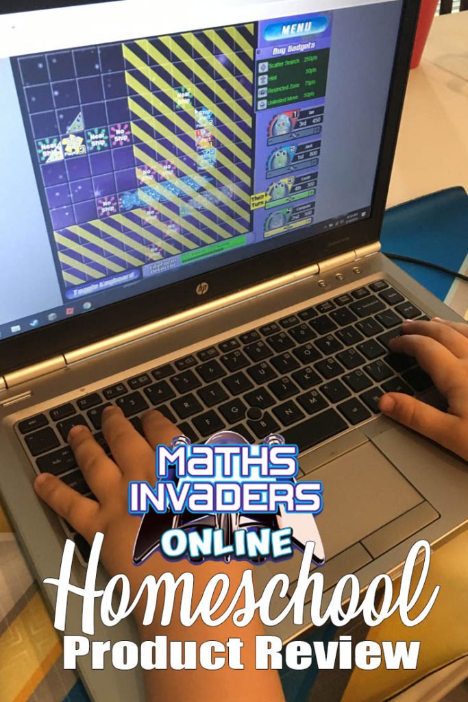 Are you looking for a fun math program to add to your homeschool tool kit?  If your children love space themes or retro games check out Math Invaders Online from EdAlive.