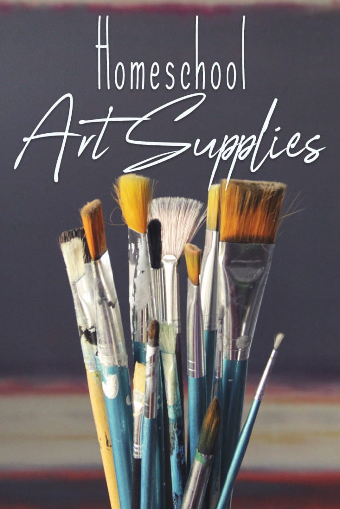 I love art. As an experienced art teacher, I love inspiring children to get messy and create art. This homeschool art supply list will get you started on your artistic journey.