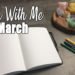 Check out this Minimalist Bullet Journal! This plan with me for the month of March embraces a minimalistic style with simple colours and formatting.