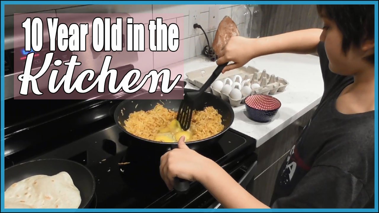 Learning to cook is such an important life skill. Having your children in the kitchen with you is a great way to introduce them to cooking.