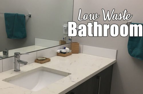 Bathrooms tend to be overcrowded with all sorts of lotions and potions. Do we really need all this stuff? Check out my zero waste bathroom!