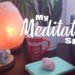 Being a mom can be overwhelming at times. Taking time for meditation is a very important part of my morning routine. Check out my meditation space!