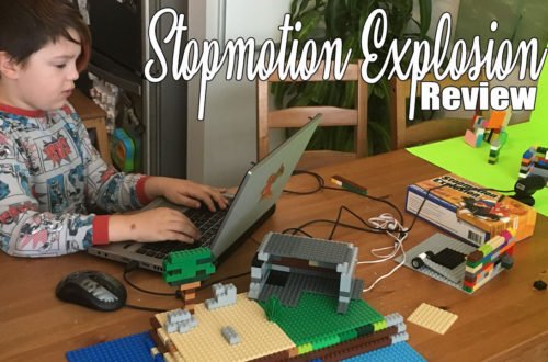 I was given the opportunity to review Stopmotion Explosion's Stop Motion Animation Kit. With budding filmmakers in my home, I knew this was going to be fun!